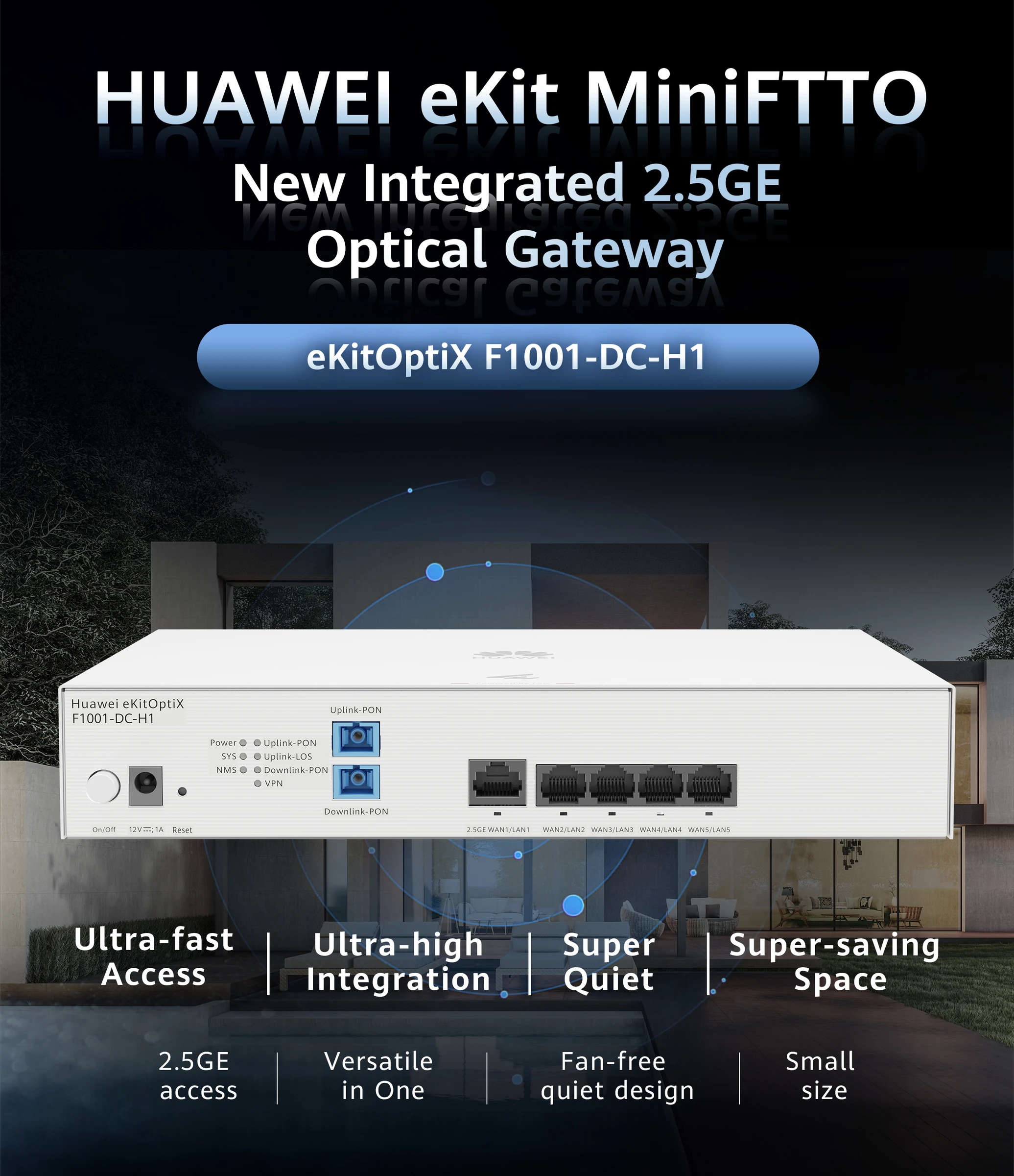 HUAWEI eKitOptiX F1001-DC-H1