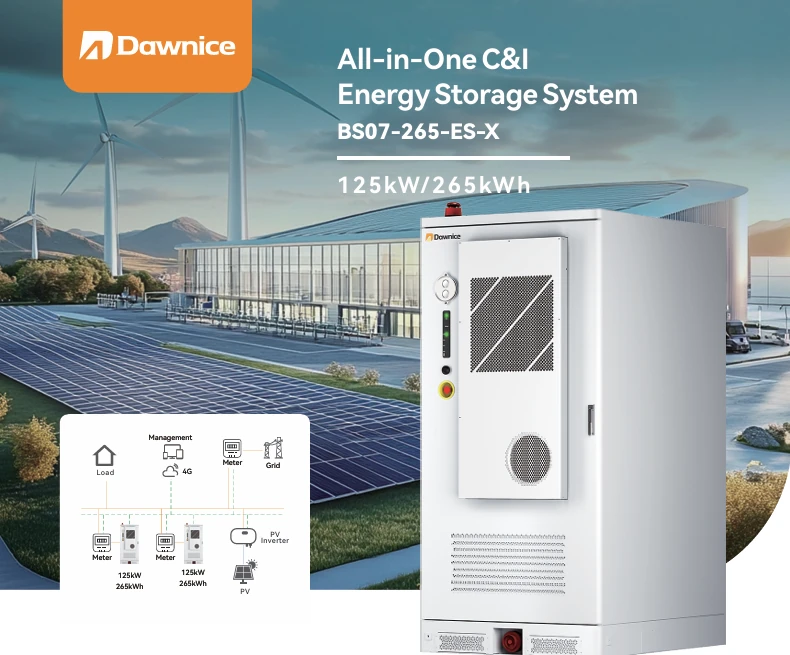 125kW-265kWh All-in-one On-grid